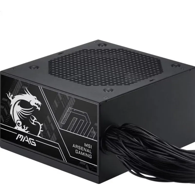 Fonte Alimentação Fonte de Alimentação MSI MAG A650BN 650W 80+ Bronze PCIe 5.1 fixa