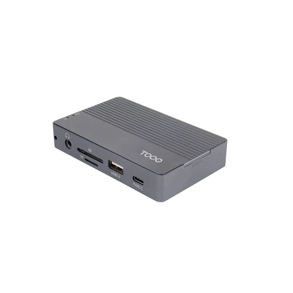 Caixa SSD com HUB Tooq TQE-2242G M.2 NGFF/NVMe USB3.2 Gen 2