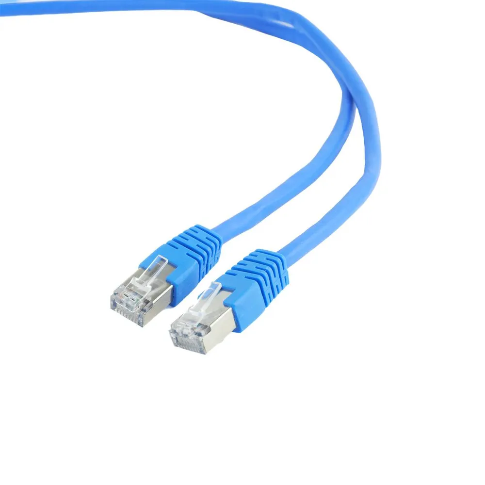 Cabo de Rede Gembird PP6-1M/B Cat6 FTP (CCA) 1m AWG26 Azul