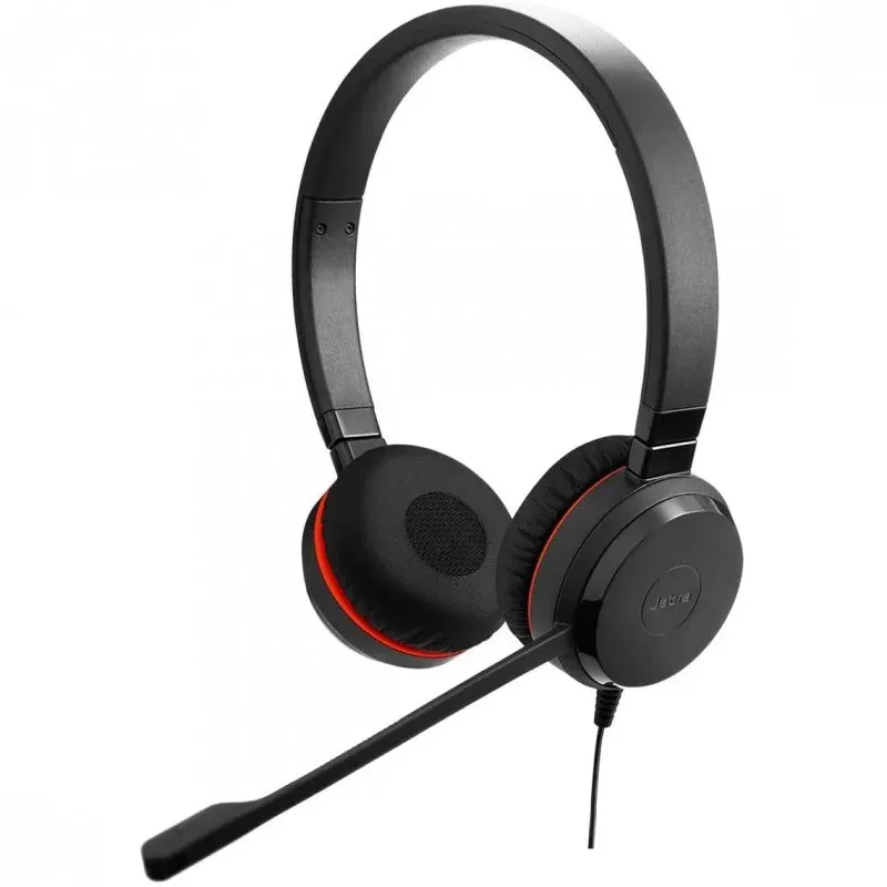 Jabra Evolve 20 SE MS Headset Preto