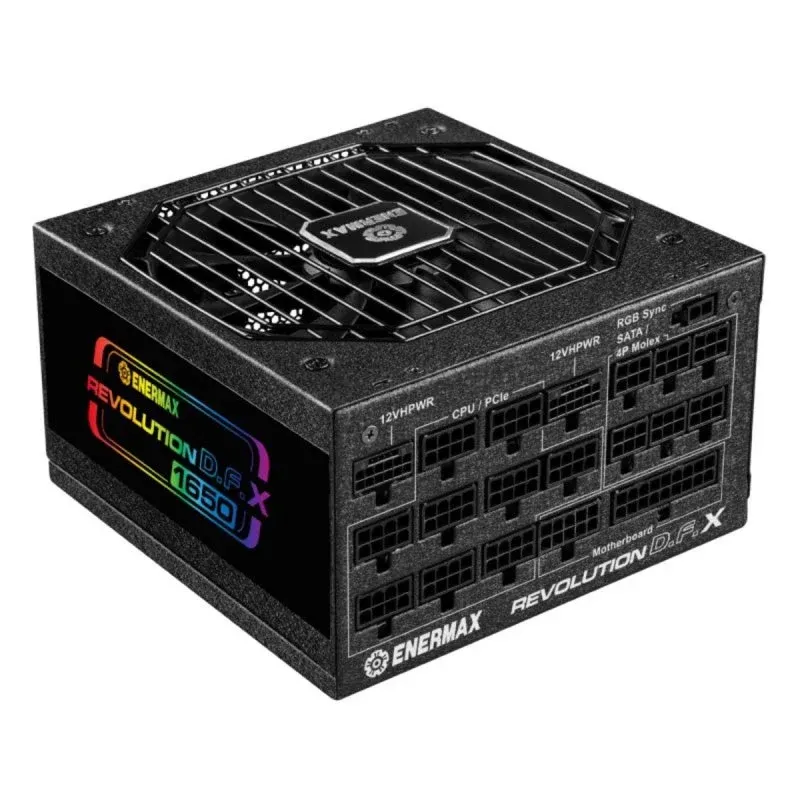 Fonte Alimentação Enermax ERT1650EWT Fonte de Alimentação Modular RGB ATX 1650W 80 PLUS Gold