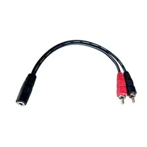 Cabo Áudio PowerAcoustics CAB2184 RCA M/ Mini Jack F
