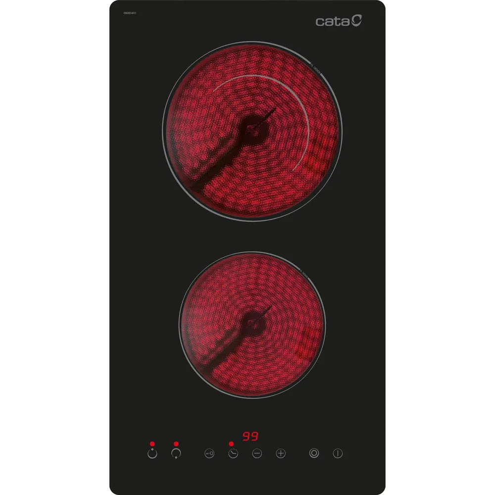 Placa Vitrocerâmica Cata Td 3002 Bk (30Cm - Preto)