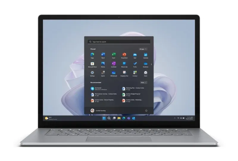 Portátil Microsoft Surface 5 i7-1265U 16GB 256GB 15” Touch W11P