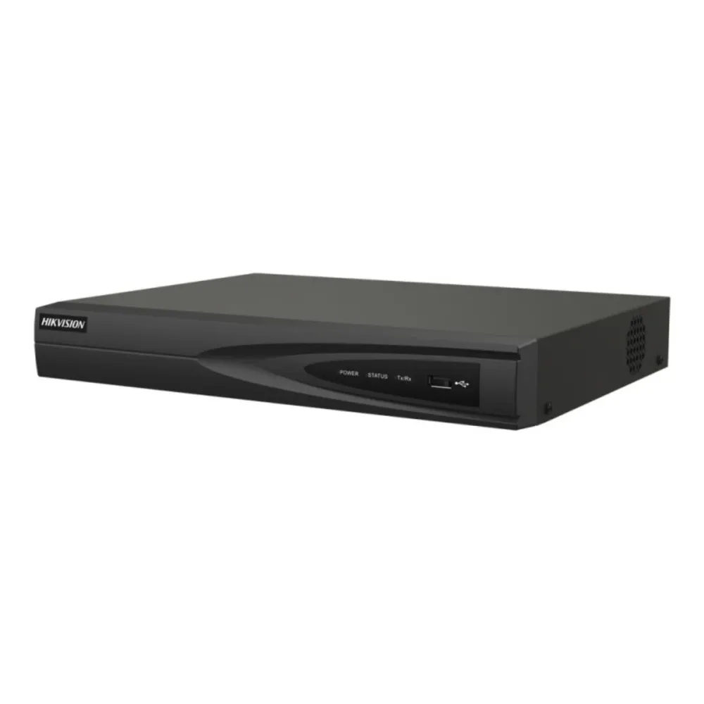 Gravador NVR Hikvision DS-7608NI-Q1/8P(D) 8 Canais 4K PoE Preto