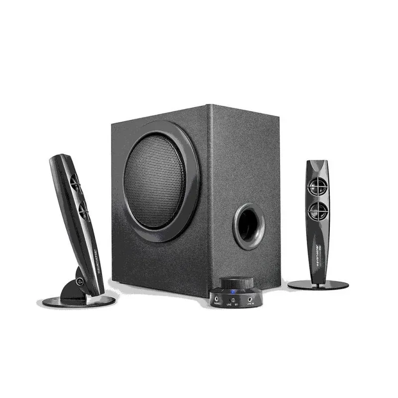 Altavoces Wavemaster 2.1 Bluetooth 46W com subwoofer e controlo de graves