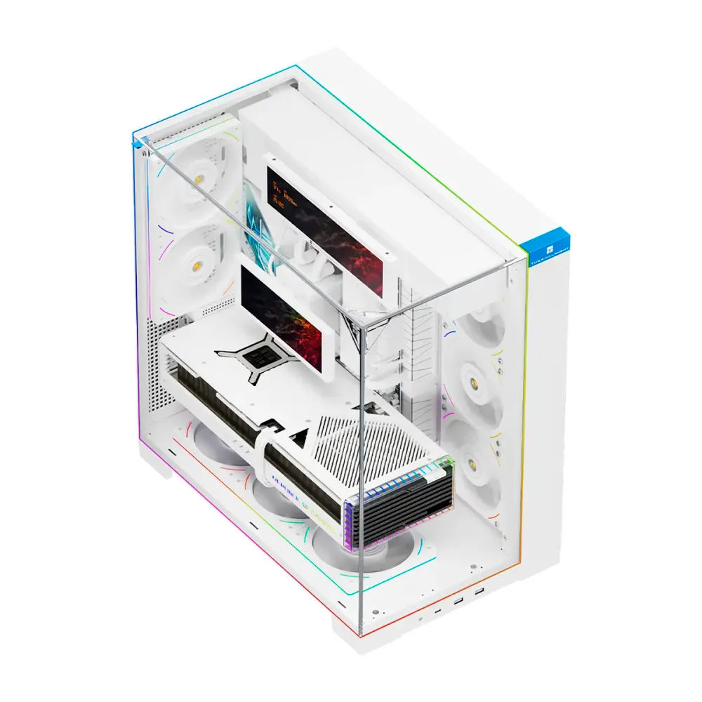 Caixa ATX Thermalright TR-A70 Vision Tempered Glass Branca
