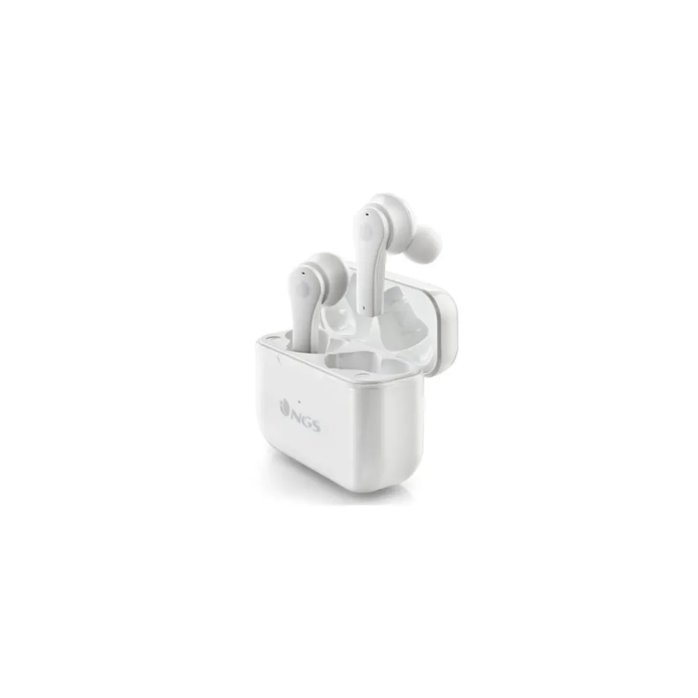 Auriculares Bluetooth NGS Ártica Bloom S/ Fios Branco