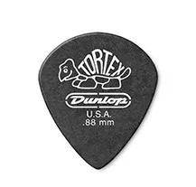 Palhetas Jim Dunlop 482R Pitch Black Jazz III 0.88mm 72 UN