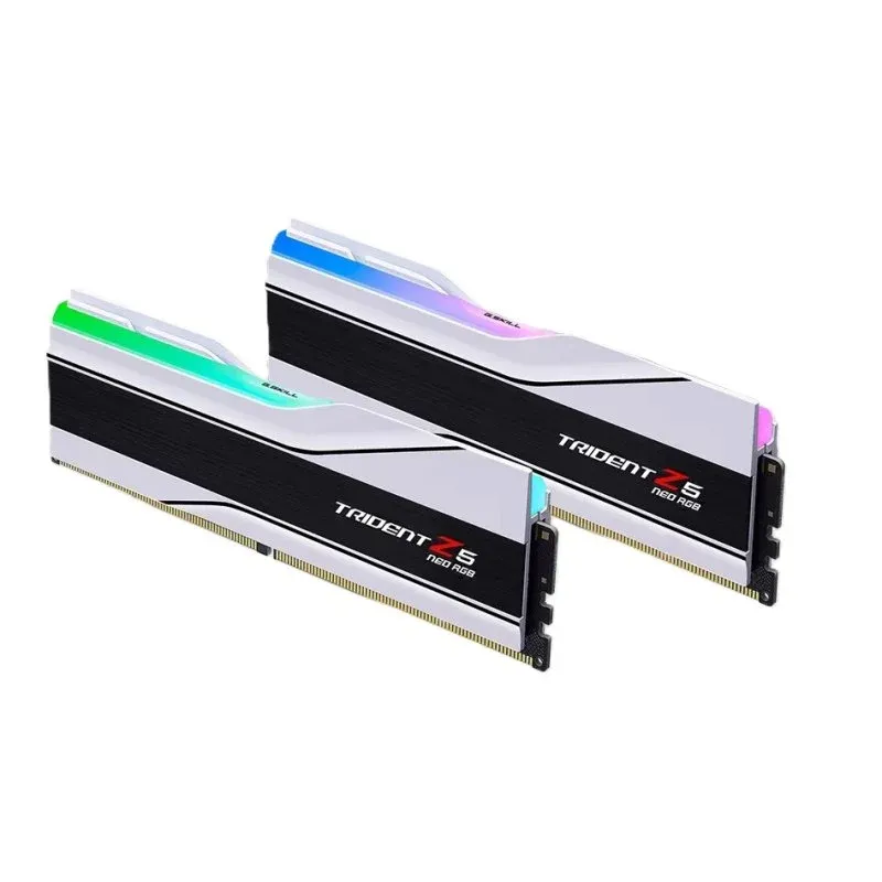 Memória RAM G.Skill Trident Z5 Neo RGB Memórias RAM DDR5 32GB (2x16GB) 6400MHz CL30 AMD EXPO Pretas