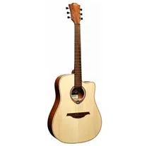 Lâg T70DCE Dreadnought Cutaway Natural