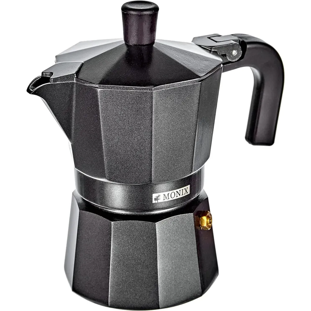 Cafeteira Italiana Monix 1T Vitro Noir