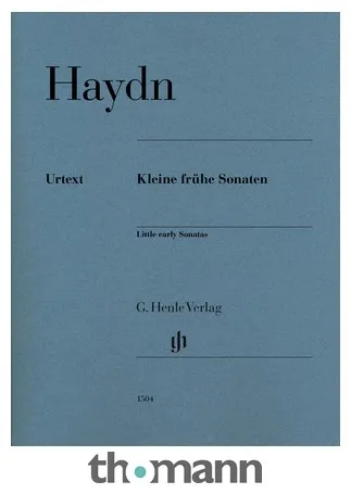 Henle Verlag Haydn Kleine frühe Sonaten