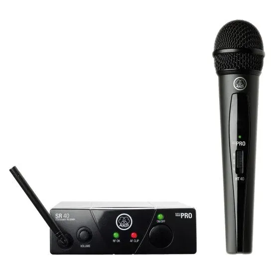 AKG SISTEMA MICROFONE MAO WMS40MINI Vocal Set BD US25C (539.300 Mhz)