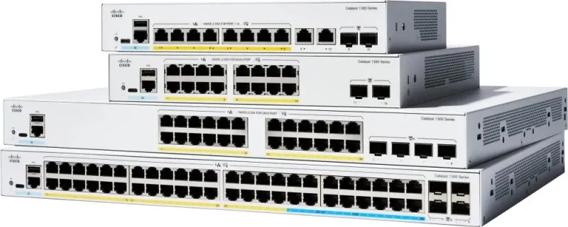 Switch Cisco CATALYST 1300 8 PORTAS GE FULL