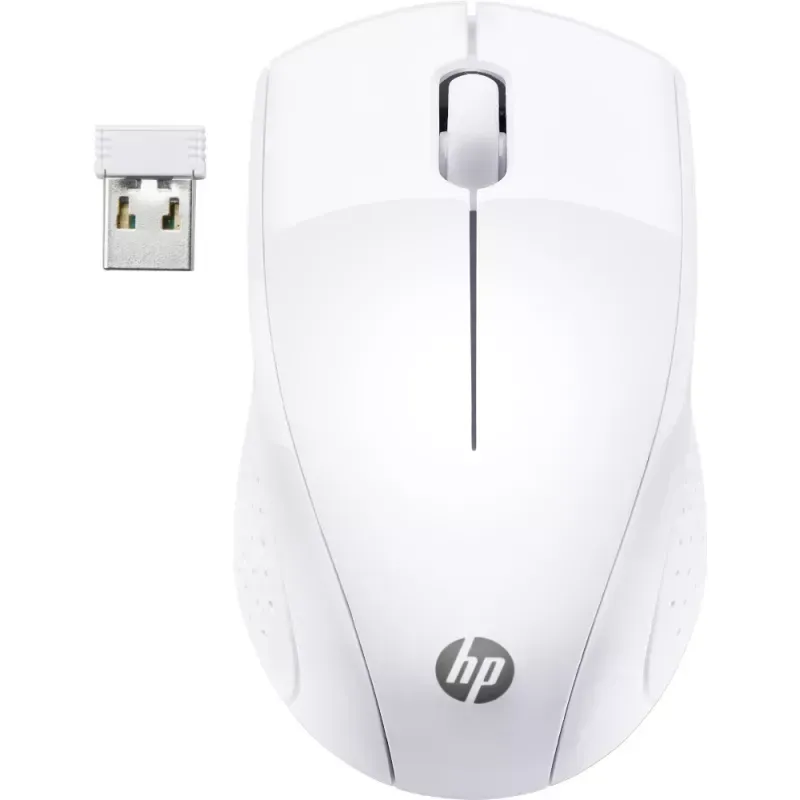 Rato Wireless 220 - Branco Neve