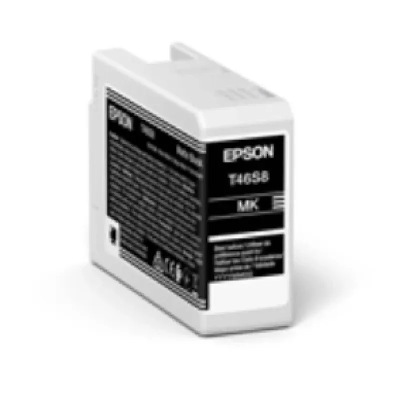Tinteiro Epson Singlepack Preto Mate T46S8 UltraChrome Pro 10 25ml