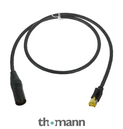 Sommer Cable CAT7 XLRm Adapter 1m black