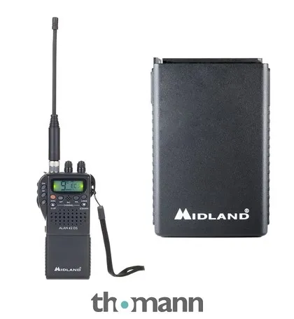 Midland Alan 42 DS Akku Bundle
