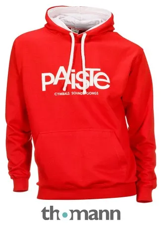 Paiste Contrast Hoody Red XL