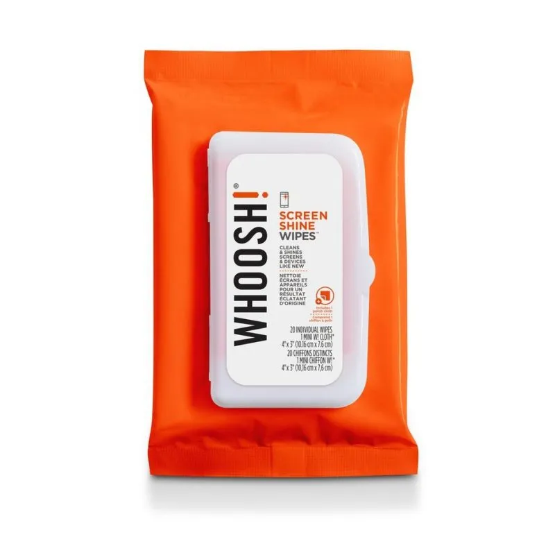 Toalhita de limpeza Whoosh! 1FG20WPENFR laranja para smartphones universal