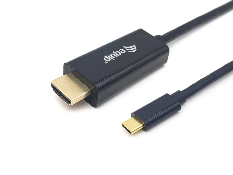 Cabo EQUIP USB-C p/ HDMI M/M 3.0M 4K/30HZ ABS SHELL