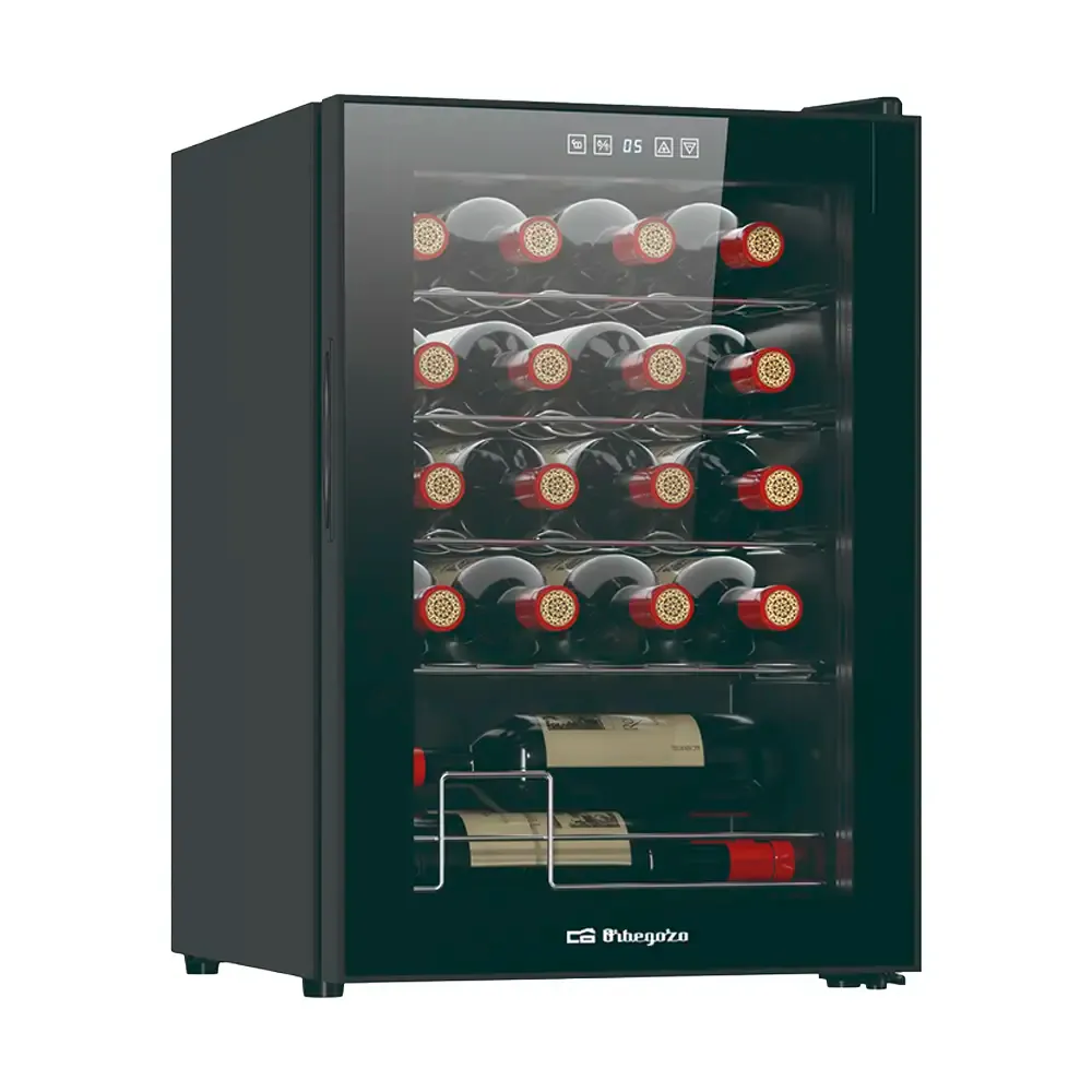Cave de Vinhos Orbegozo VCO 2000 Black Compressor (20 Garrafas) G Preta