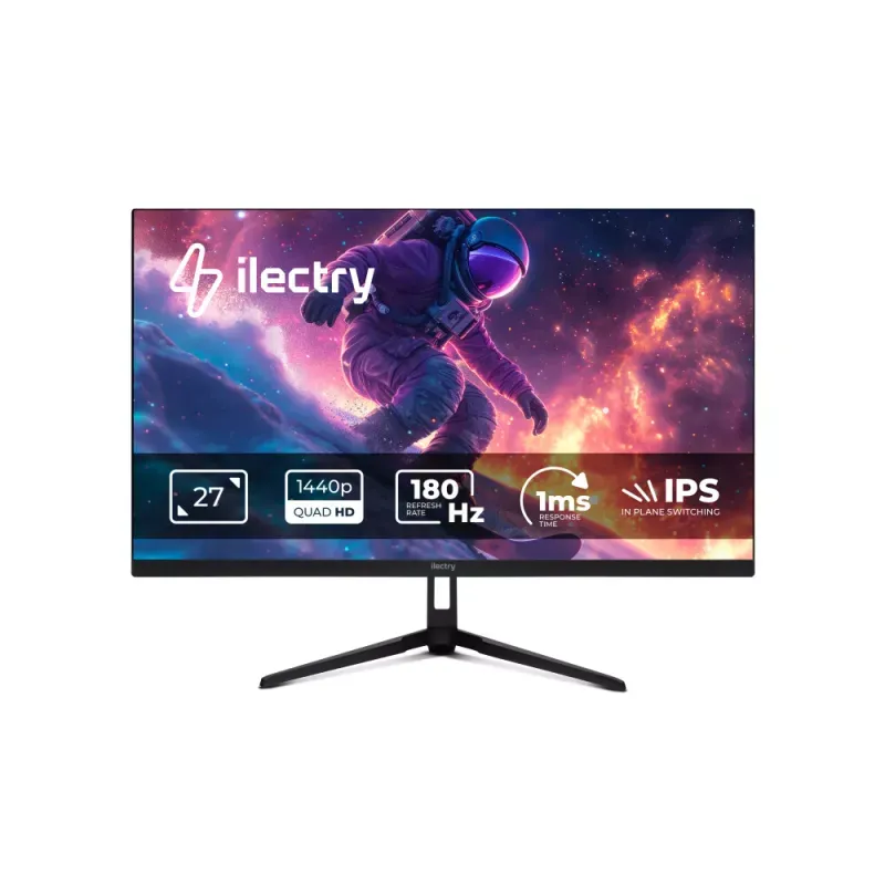 Monitor ilectry - 27" 2K Quad HD IPS / 180Hz / 1ms - Vision 2718 Gaming
