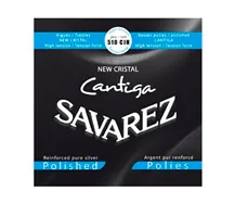 Jogo Cordas Guitarra Clássica Savarez 510-CJH Cantiga Polished Tensão Alta