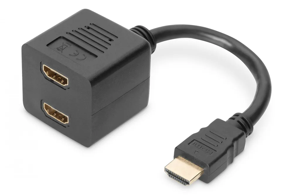 Digitus AK-330400-002-S cabo HDMI 0,2 m HDMI Type A AK-330400-002-S