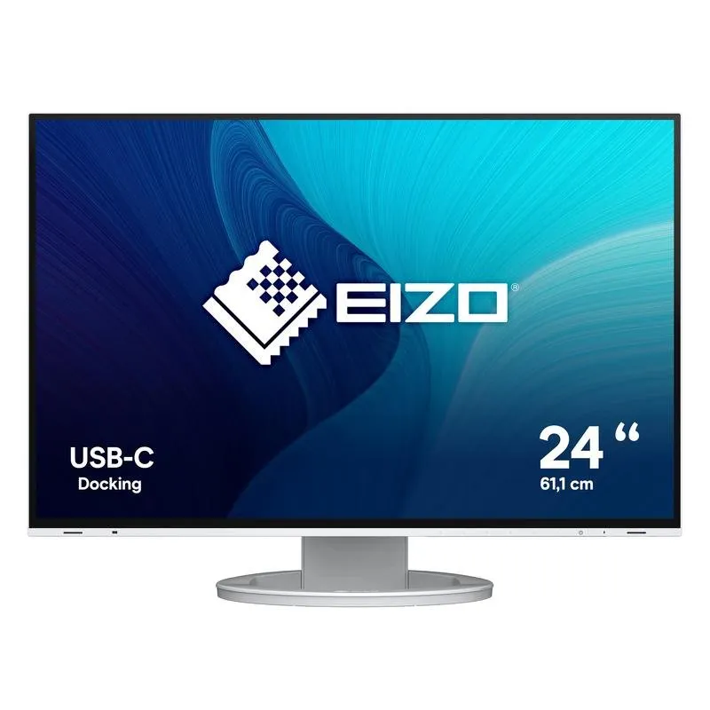 Monitor EIZO FlexScan EV2485-WT 24,1" WUXGA IPS Branco Altura Ajustável 5ms