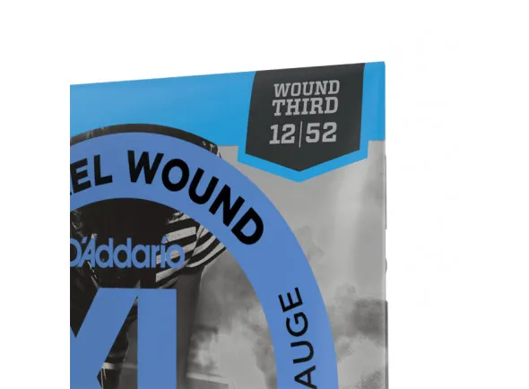 D'Addario EJ21 12-52 Jazz Light, XL Nickel