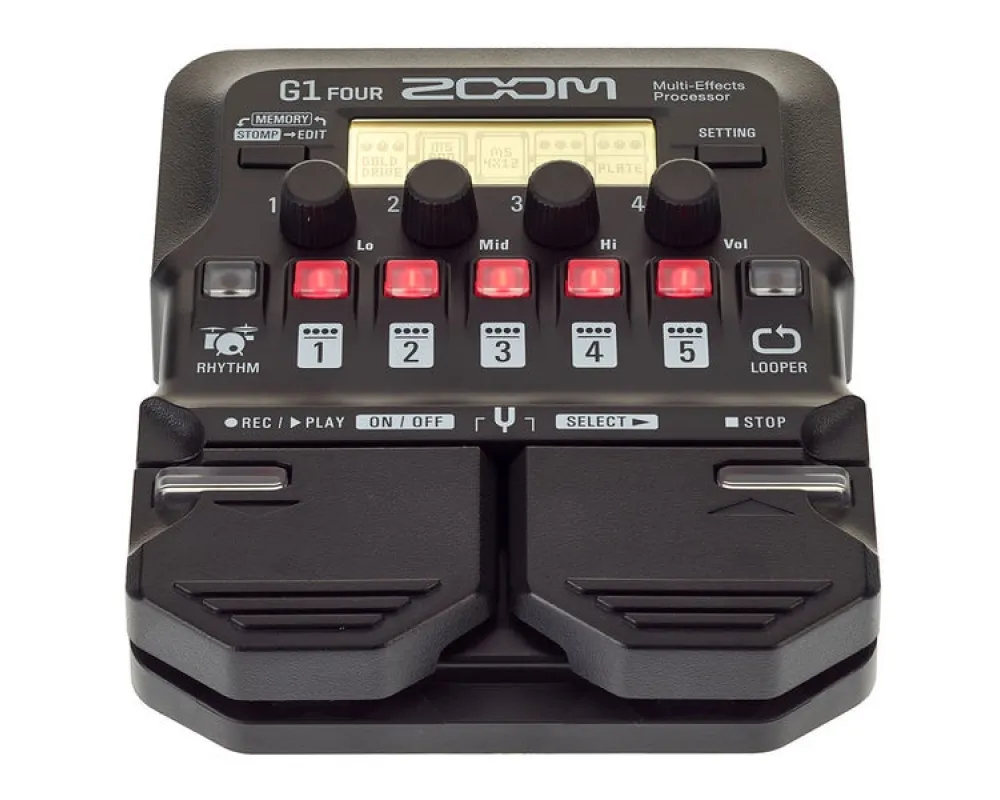 Zoom G1 Four Multi-Effect-Pedal