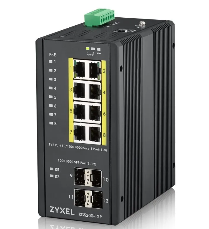 Zyxel RGS200-12P Gerido L2 Gigabit Ethernet RGS200-12P-ZZ0101F