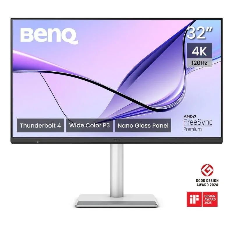 Monitor BenQ MA320UG 32" UltraHD 4K 120Hz IPS Nano Gloss Thunderbolt 4 Ajustável