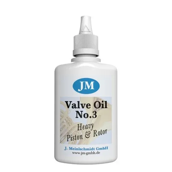 JM OLEO PISTOES Valve Oil No.3 Synthetic Heavy Piston & Rotor 50ml