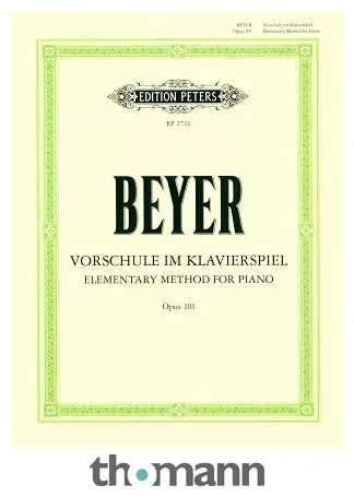 Edition Peters Vorschule im Klavierspiel