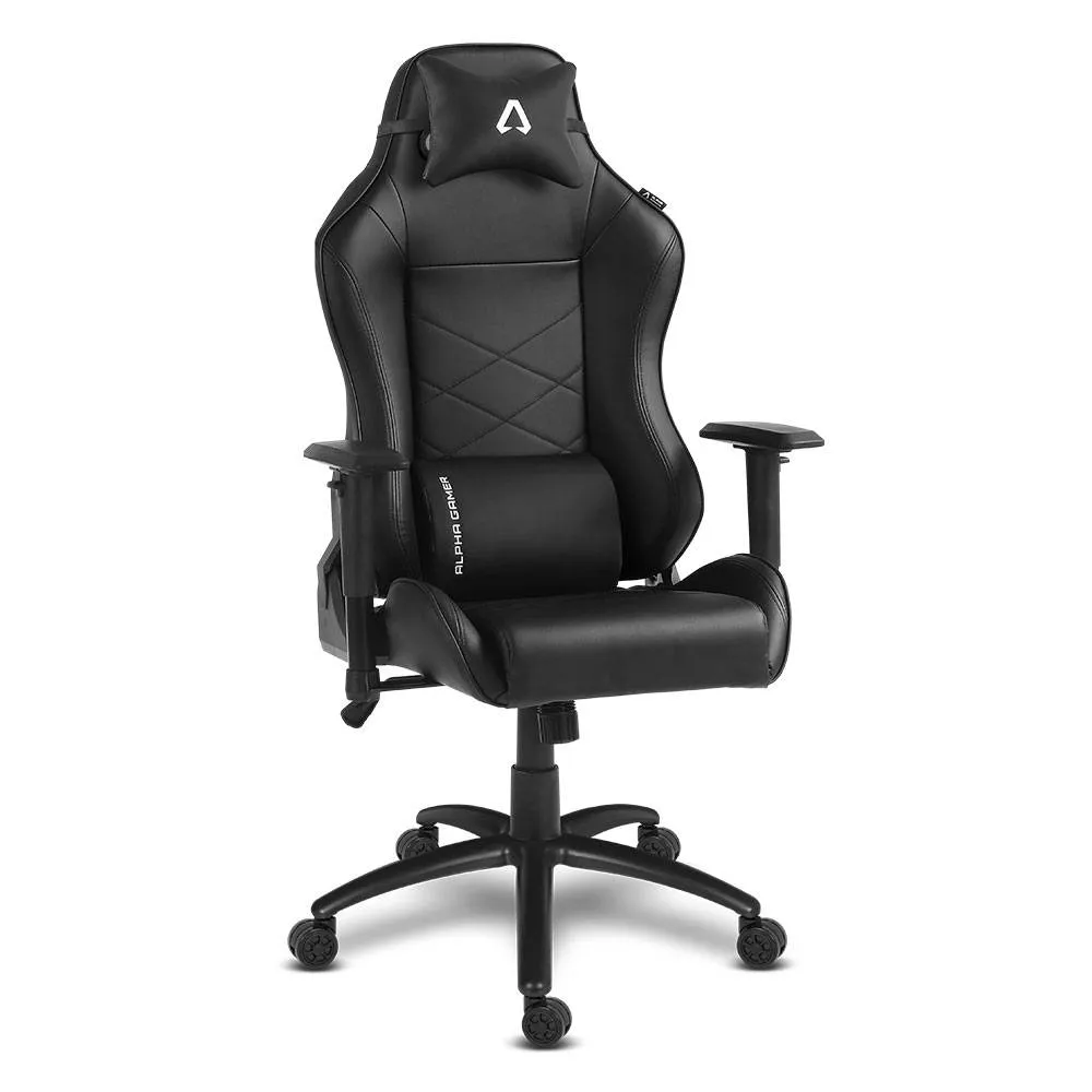 Cadeira Gaming Alpha Gamer Atena Preta