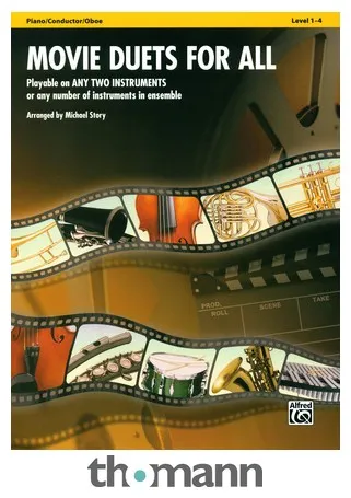 Alfred Music Publishing Movie Duets For All Oboe