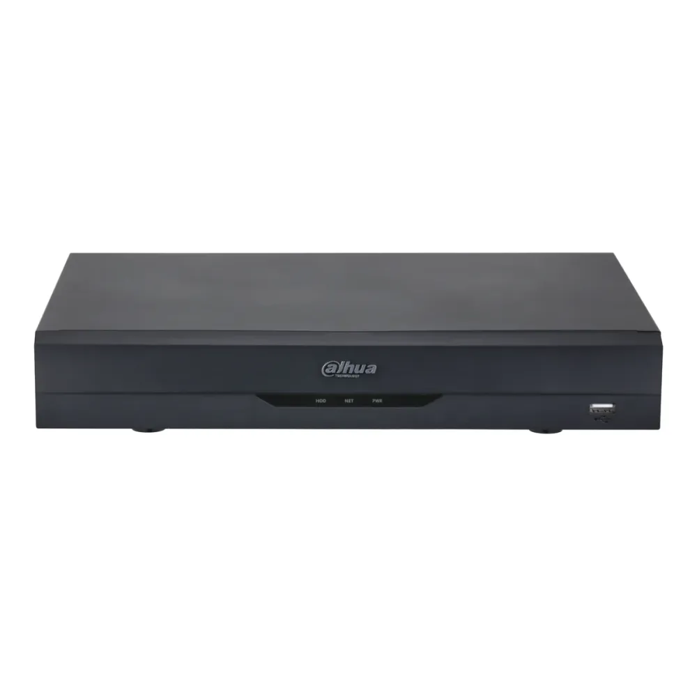 Gravador NVR Dahua WizSense 8CH 5MP Preto - DH-XVR5108H-I3(V3.0)