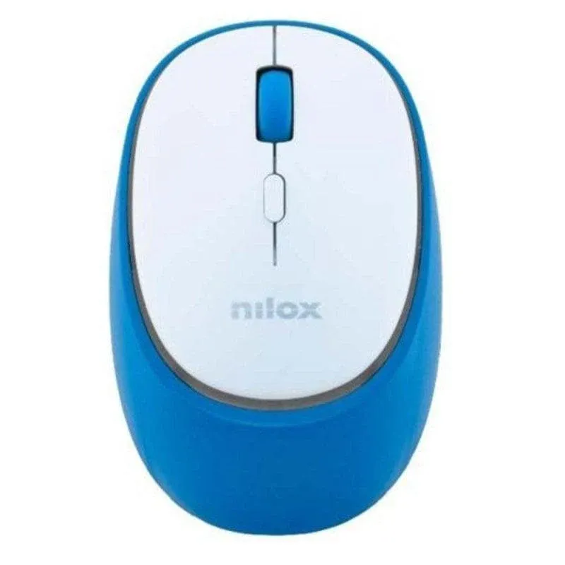 Rato Nilox NXMDWS103 Bluetooth 1600 DPI Azul Recárregavel 4 Botões