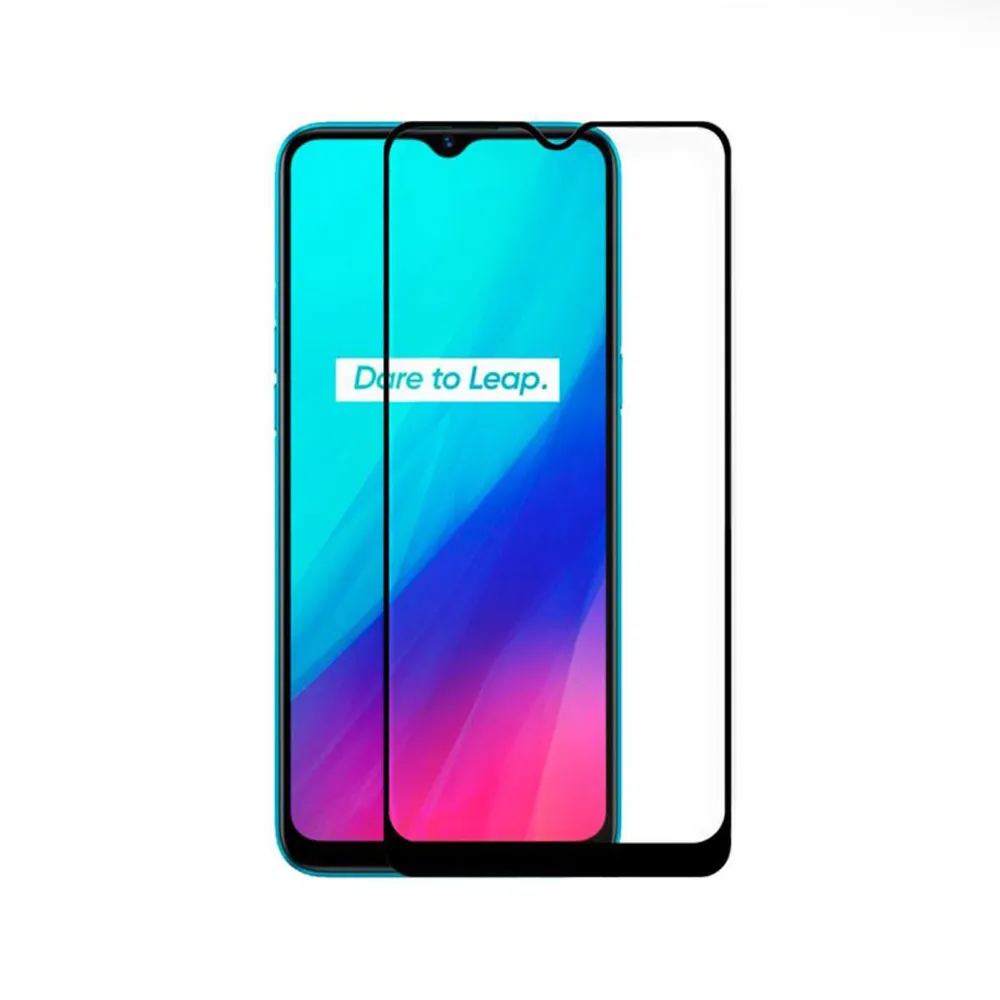 Película de Vidro Temperado Realme C3 Fullscreen Preta