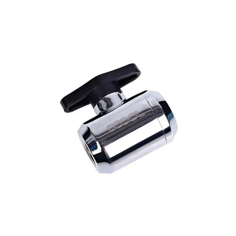 Refrigeração Líquida Alphacool Eiszapfen Válvula de Drenagem 2 Vias G1/4" Cromada