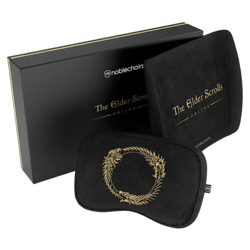 Noblechairs The Elder Scrolls Online Set de Almofadas Preto