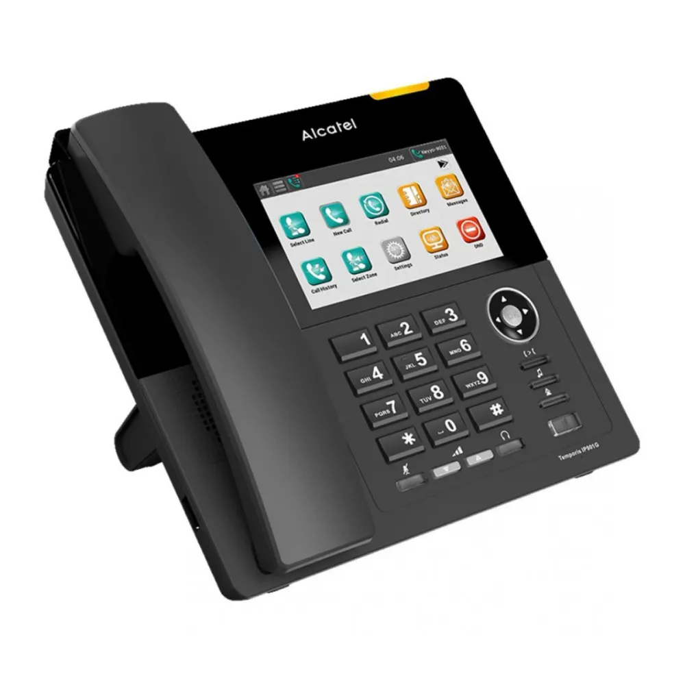 Telefone IP Alcatel IP901G PoE Preto