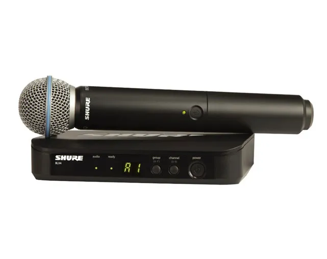 Sistema sem fios Microfone Shure BLX24E/BETA58