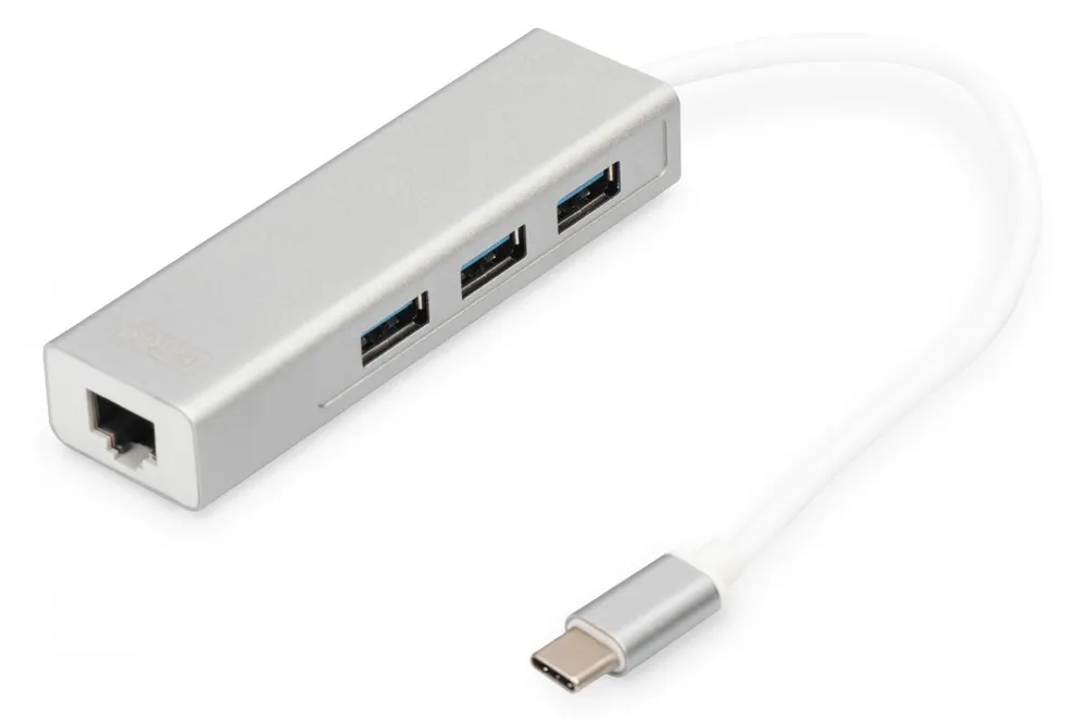 Digitus DA-70255 base & duplicador de portas USB 3.2 Gen 1 DA-70255