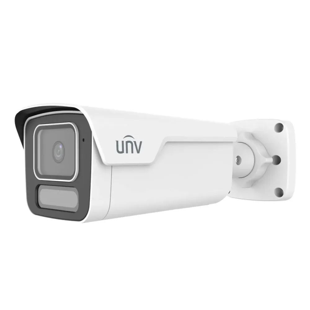 Câmara de Segurança IP Uniview Prime Bullet PoE 8MP 2.8mm IP67 ColorHunter Branca