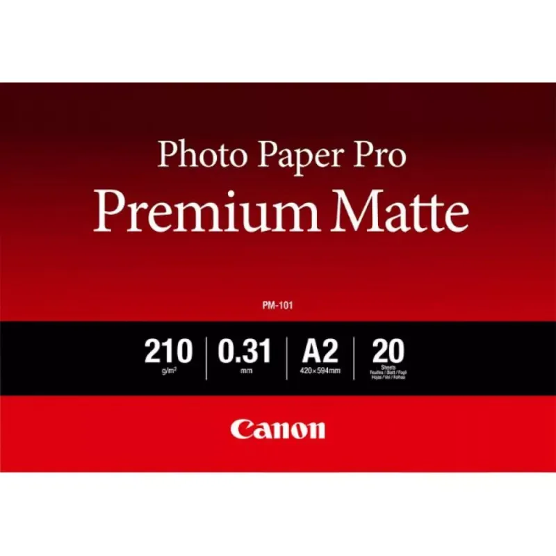 Photo Paper Premium Matte A2 20 sheets