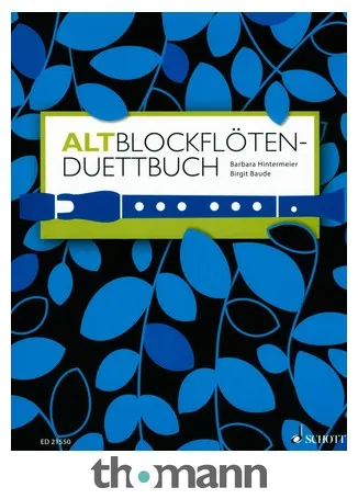 Schott Altblockflöten-Duettbuch